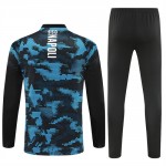 Napoli Training Sweatshirts Viertelreißverschluss 2024-25 Navy